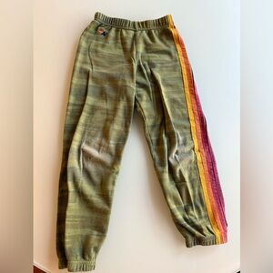 Aviator nation size 8 kids camo sweatpants